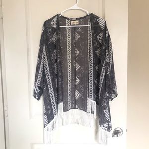 kimono tribal print
